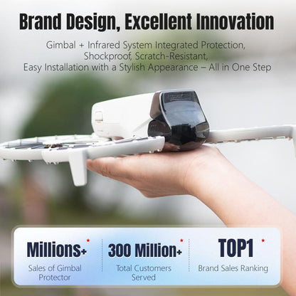 غطاء حماية عدسة DJI Flip STARTRC غطاء جيمبال