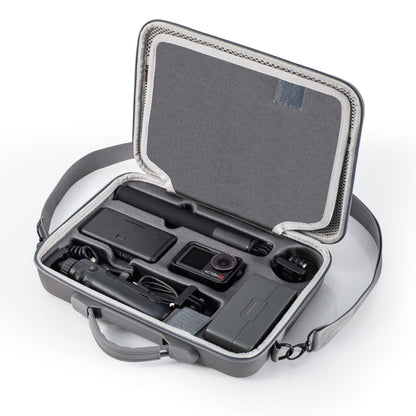 For DJI Osmo Action 5 Pro STARTRC Portable Handbag Shoulder PU Storage Bag