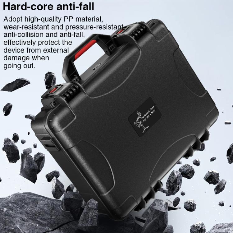 لـ DJI RS4 Mini STARTRC PP حقيبة مقاومة للماء ومضادة للصدمات صندوق تخزين محمول، لـ DJI RS 4 Mini