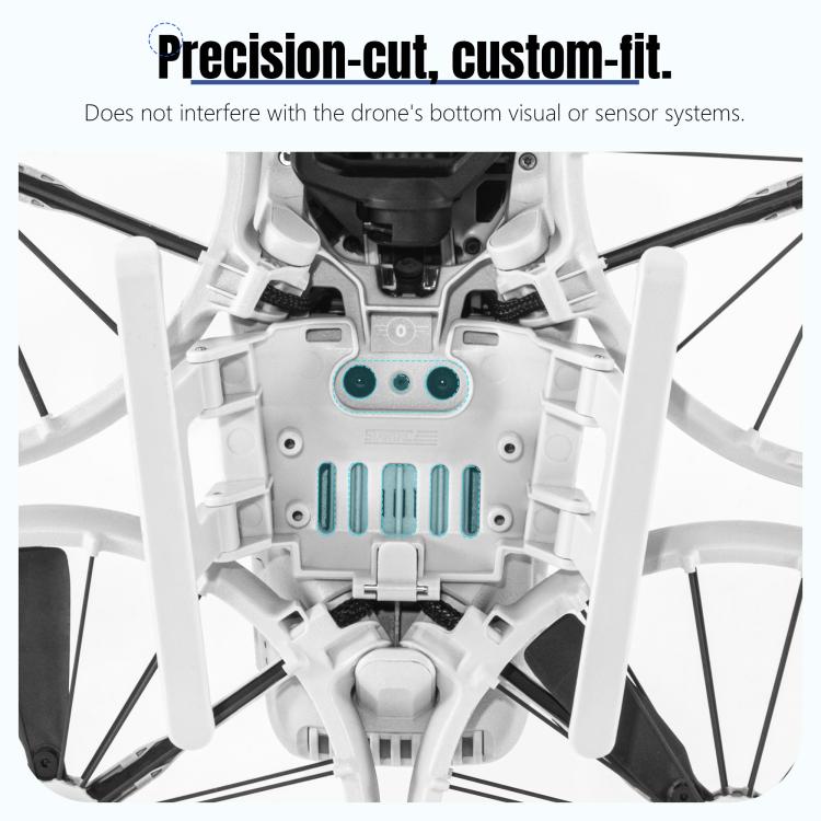 حامل تدريب معدات الهبوط المرتفع STARTRC القابل للطي والمضاد للسقوط والمضاد للأوساخ لـ DJI Flip، لـ DJI Flip