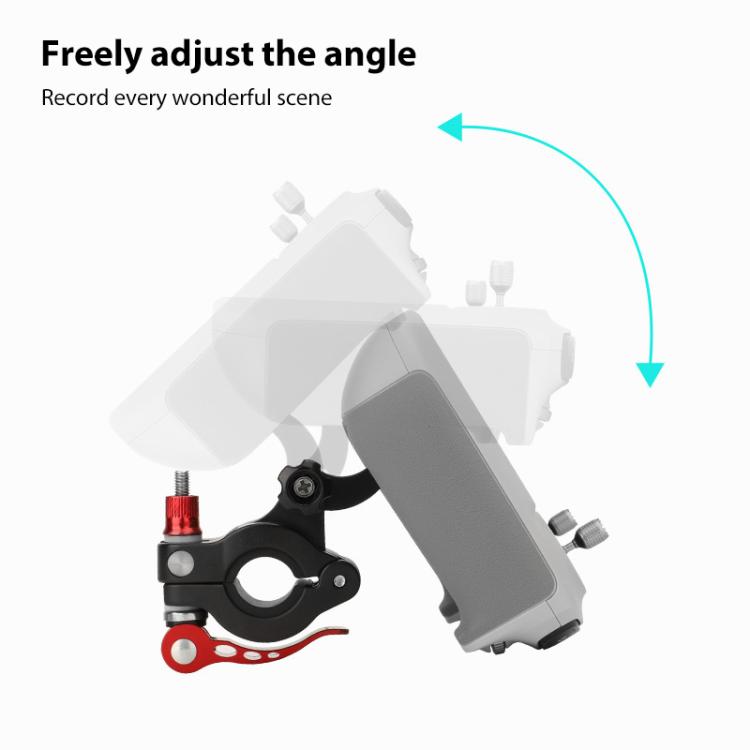 For DJI RC2 Sunnylife Remote Control Shooting Camera Bicycle Clip Mount