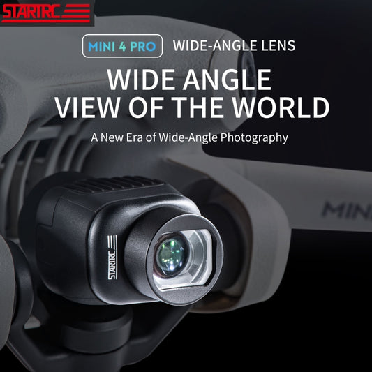 For DJI Mini 4 Pro STARTRC Drone Wide-Angle Lens Filter, For DJI Mini 4 Pro