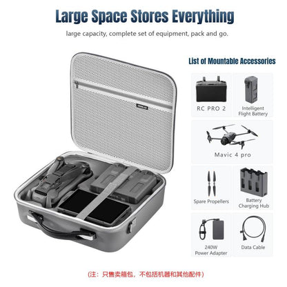 حقيبة تخزين متعددة الاستخدامات من STARTRC على الكتف من البولي يوريثان لطائرة DJI Mavic 4 Pro / RC Pro 2، لطائرة DJI Mavic 4 Pro / RC Pro 2