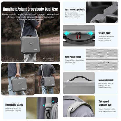 حقيبة تخزين متعددة الاستخدامات من STARTRC على الكتف من البولي يوريثان لطائرة DJI Mavic 4 Pro / RC Pro 2، لطائرة DJI Mavic 4 Pro / RC Pro 2