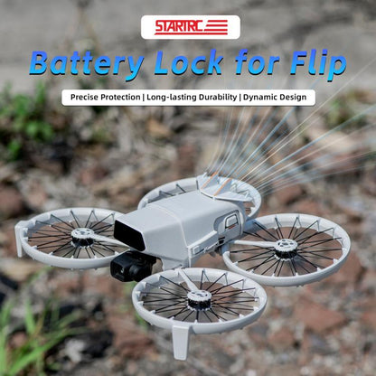 For DJI Flip STARTRC Battery Quick-release Flying Tail Cover, For DJI Flip