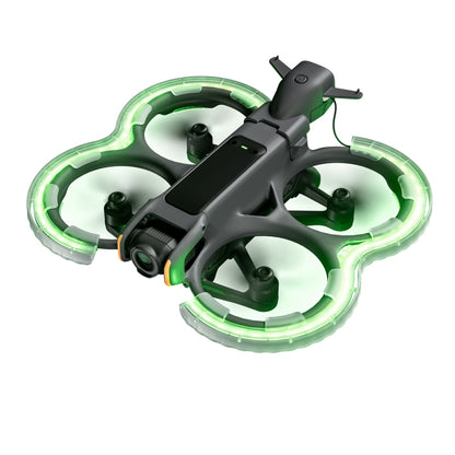 واقي مروحة LED للطائرة بدون طيار DJI Avata 2 STARTRC حلقة حماية مضادة للتصادم، لـ DJI Avata 2
