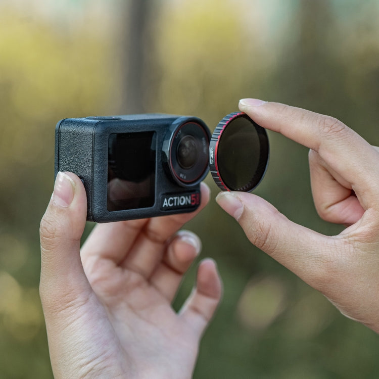For DJI Osmo Action 5 Pro STARTRC 4 in 1 CPL ND8 ND16 ND32 Camera Lens Filter, For DJI Osmo Action 5 Pro