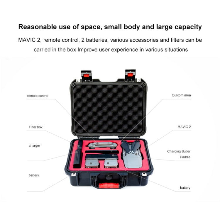 صندوق تخزين مقاوم للماء PGYTECH P-HA-033 لطائرة DJI Mavic 2، P-HA-033 لطائرة DJI Mavic 2