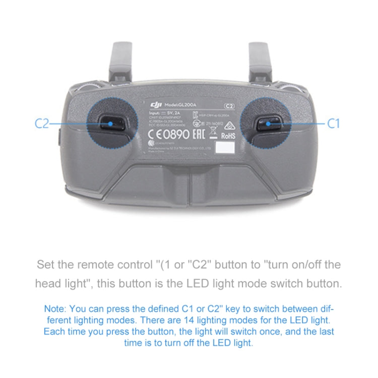 غطاء حماية مخصص لمصابيح LED P-MA-124 من PGYTECH لطائرة DJI Mavic Pro، لطائرة DJI Mavic Pro