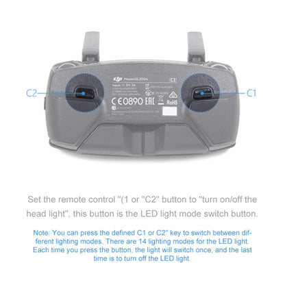 غطاء حماية مخصص لمصابيح LED P-MA-124 من PGYTECH لطائرة DJI Mavic Pro، لطائرة DJI Mavic Pro