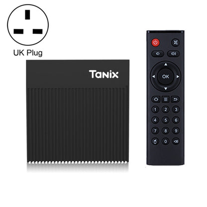 صندوق تلفاز ذكي Tanix X4 يعمل بنظام أندرويد 11، معالج Amlogic S905X4 رباعي النواة، 4 جيجابايت + 32 جيجابايت، واي فاي مزدوج، بلوتوث، 4 جيجابايت + 32 جيجابايت
