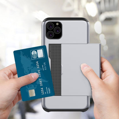 جراب حماية متين مقاوم للصدمات مع فتحة للبطاقات، لهاتف iPhone 11 Pro، لهاتف iPhone 11 Pro