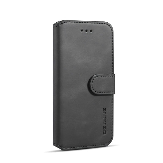 DG.MING Retro Oil Side Horizontal Flip Case with Holder & Card Slots & Wallet, for iPhone 7 / 8, for Galaxy Note 10, for Galaxy Note 10+, for Galaxy S9+, for Huawei P30 Lite, for Galaxy S9