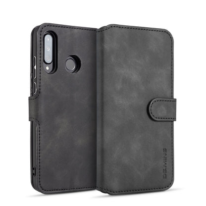 DG.MING Retro Oil Side Horizontal Flip Case with Holder & Card Slots & Wallet, for iPhone 7 / 8, for Galaxy Note 10, for Galaxy Note 10+, for Galaxy S9+, for Huawei P30 Lite, for Galaxy S9