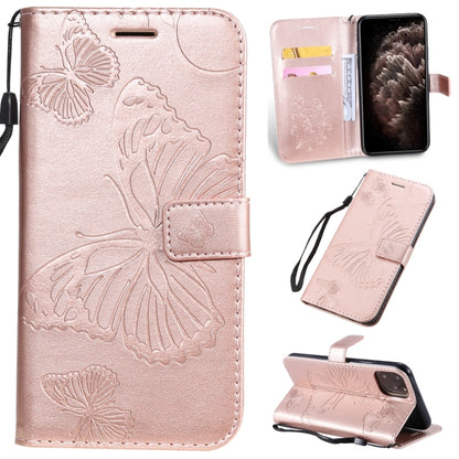 Pressed Printing Butterfly Pattern Horizontal Flip PU Leather Case with Holder & Card Slots & Wallet & Lanyard, For iPhone 11 Pro, For iPhone 11, For iPhone 11 Pro Max, For OPPO A1K / C2, For Vivo Y93 / Y91 / Y95, For Huawei P20 Lite 2019 / Nova 5i