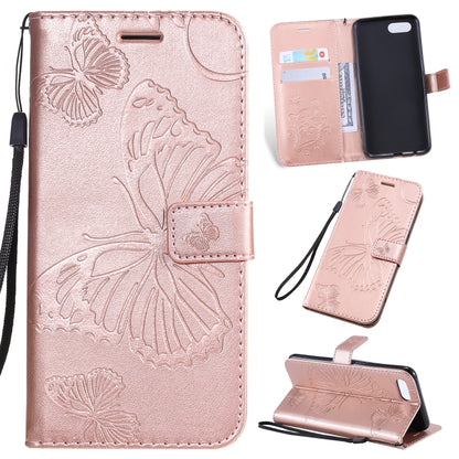 Pressed Printing Butterfly Pattern Horizontal Flip PU Leather Case with Holder & Card Slots & Wallet & Lanyard, For iPhone 11 Pro, For iPhone 11, For iPhone 11 Pro Max, For OPPO A1K / C2, For Vivo Y93 / Y91 / Y95, For Huawei P20 Lite 2019 / Nova 5i