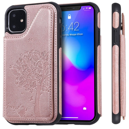 Cat Tree Embossing Pattern Shockproof Protective Case with Card Slots & Photo Frame, For iPhone 11 Pro, For iPhone 11, For iPhone 11 Pro Max, For Galaxy A50, For Galaxy Note 8, For Galaxy Note 9, For Galaxy Note 10+, For Galaxy Note 10