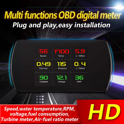 شاشة عرض أمامية للسيارات P16، إزالة رموز أعطال OBD2، P12