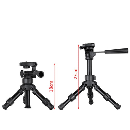 حامل ثلاثي القوائم صغير وخفيف الوزن للكاميرا من BEXIN MS02 لكاميرا الهاتف وكاميرا DSLR، MS02