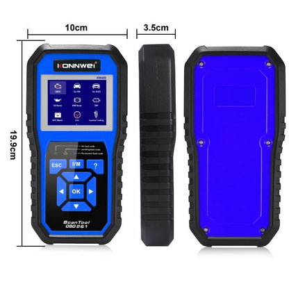 KONNWEI KW450 Car 2.8 inch TFT Color Screen Battery Tester Support 2 Languages / System  XP WIN7 WIN8 WIN10, KW450