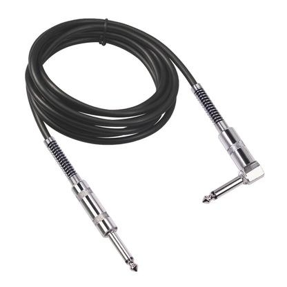 TC048SL 6.35mm Plug Straight to Elbow Electric Guitar Audio Cable