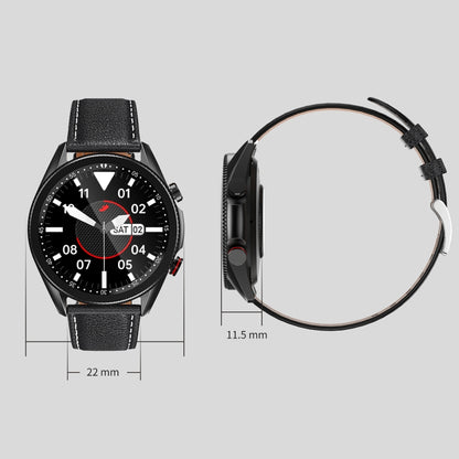 M98 1.28 inch IPS Color Screen IP67 Waterproof Smart Watch, Support Sleep Monitor / Heart Rate Monitor / Bluetooth Call, Style:Steel Strap