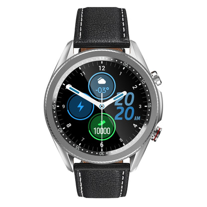 M98 1.28 inch IPS Color Screen IP67 Waterproof Smart Watch, Support Sleep Monitor / Heart Rate Monitor / Bluetooth Call, Style:Leather Strap