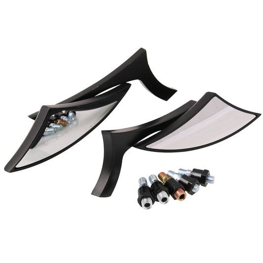 Motorcycle Rearview Side Mirrors for Harley Dyna Touring, MB-MR031-BK