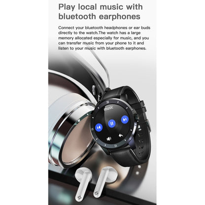 MX12 1.3 inch IPS Color Screen IP68 Waterproof Smart Watch, Support Bluetooth Call / Sleep Monitoring / Heart Rate Monitoring