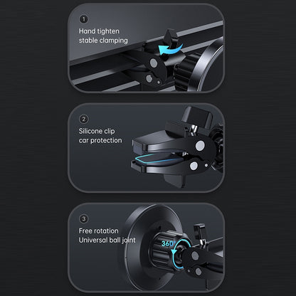 JOYROOM JR-ZS240 15W Max Car Magnetic Wireless Charge Holder, JR-ZS240