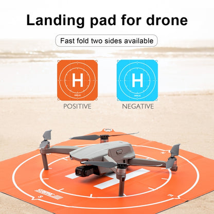 STARTRC 1109143 50 سم طائرة بدون طيار محمولة عالمية قابلة للطي ساحة وقوف السيارات منصة هبوط ل DJI FPV / mini 2 / Air 2، 50 سم