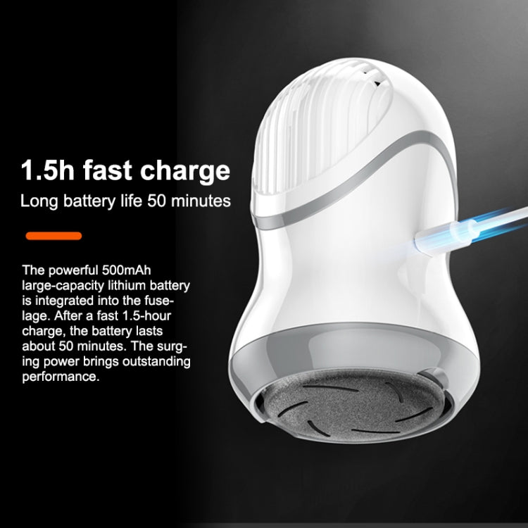 Electric Vacuum Design Foot Grinder Household Multifunctional Pedicure Calluses Foot Care, Silver Foot Grinder