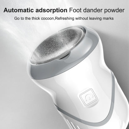 Electric Vacuum Design Foot Grinder Household Multifunctional Pedicure Calluses Foot Care, Silver Foot Grinder