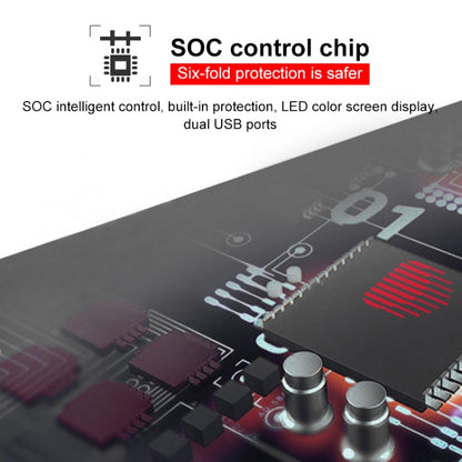 MPPT Solar Controller 12V / 24V / 48V Automatic Identification Charging Controller with Dual USB Output