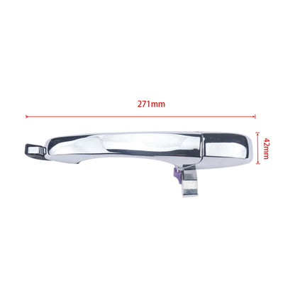 2 PCS A5859 Car Rear Outside Door Handle 5065800/1AH for Chrysler 300 2005-2010, A5859