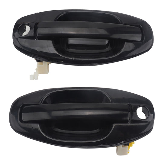 2 PCS A5873 Car Front Outside Door Handle 8265/6026000 for Hyundai Santa Fe 2001-2006, A5873