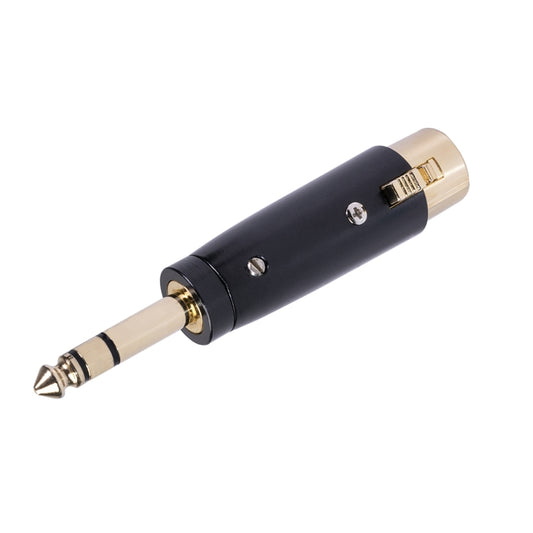 محول صوت LZ1165G 6.35 مم ستيريو ذكر إلى XRL أنثى موصل مكبر صوت ستيريو للميكروفون، LZ1165G