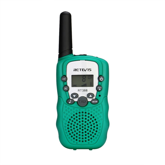 1 Pair RETEVIS RT388 0.5W EU Frequency 446MHz 8CHS Handheld Children Walkie Talkie