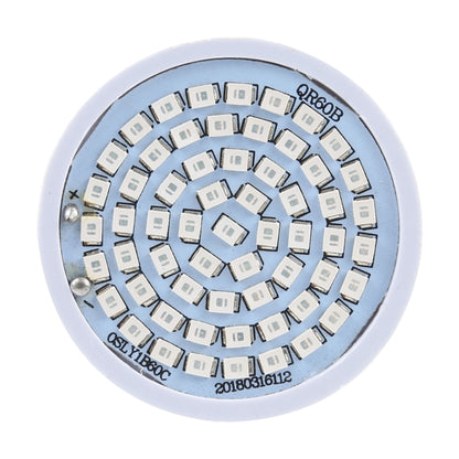 مصباح LED لنمو النباتات بقوة 20 واط، 60 مصباح LED، E27، E14