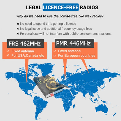 RETEVIS RB37 US Frequency 462.5625-467.7125MHz 22CHS FRS License-free Two Way Radio Handheld Bluetooth Walkie Talkie