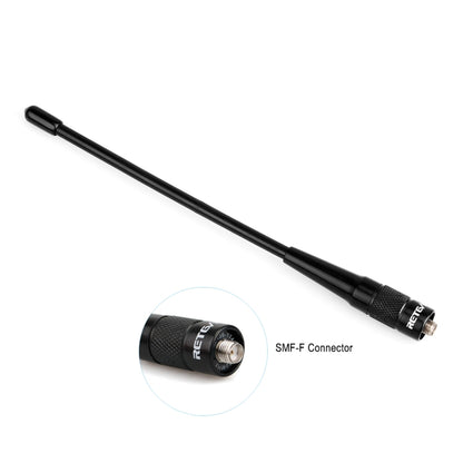 هوائي RETEVIS RHD-701 ثنائي النطاق SMA-F أنثى 136-174+400-480MHz لـ H-777/RT5/RT6/RT7/RT-5R/888s، RHD-701