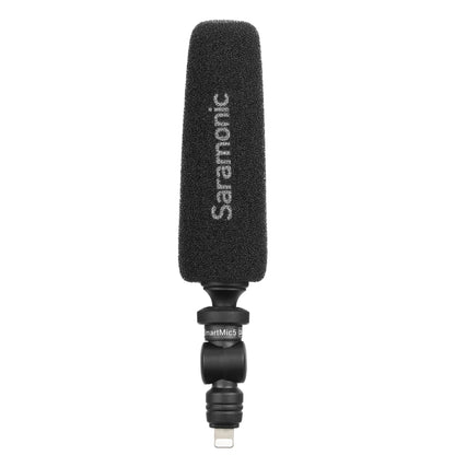 ميكروفون Saramonic SmartMic5 Di فائق الطول أحادي الاتجاه لأجهزة واجهة 8 سنون، SmartMic5 Di