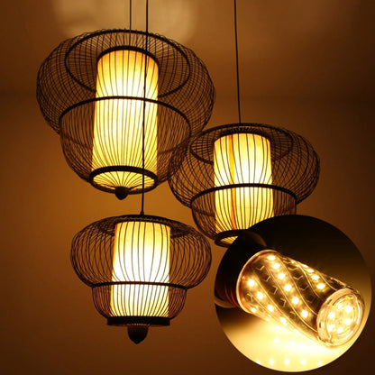 Three-Color Dimming Corn Light Bulb SMD 2835, E27 16W 700LM 84LEDs, E14 16W 700LM 84LEDs, E27 12W 500LM 60LEDs, E14 12W 500LM 60LEDs
