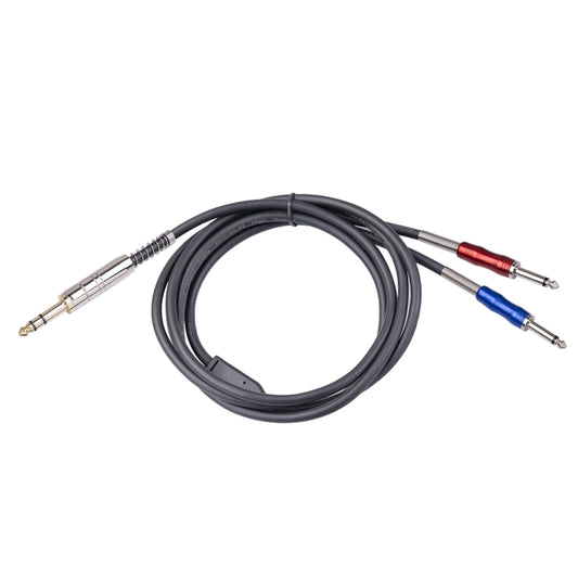 Stereo 6.35mm Male to Dual Mono 6.35mm Audio Cable