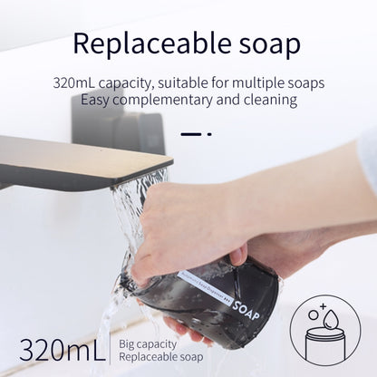 D101 Automatic Soap Dispenser with Charge Display, Water Tank Capacity: 320ml