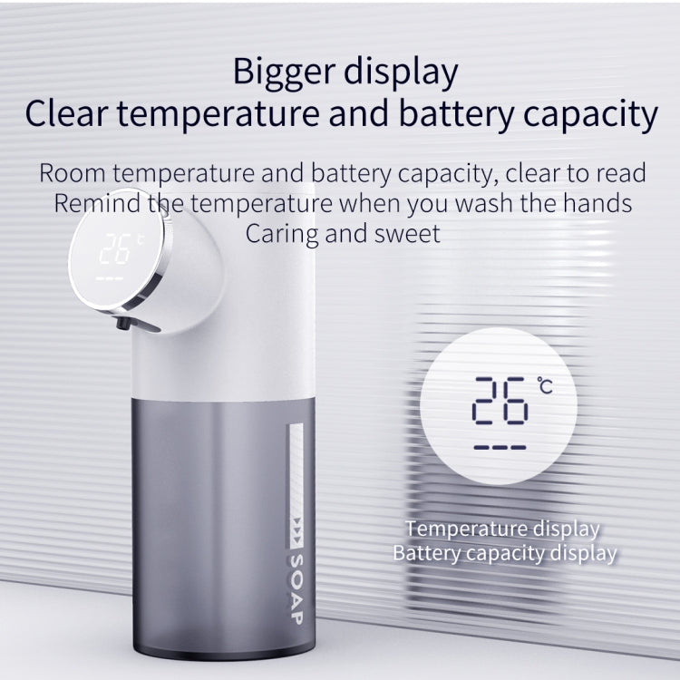 D101 Automatic Soap Dispenser with Charge Display, Water Tank Capacity: 320ml