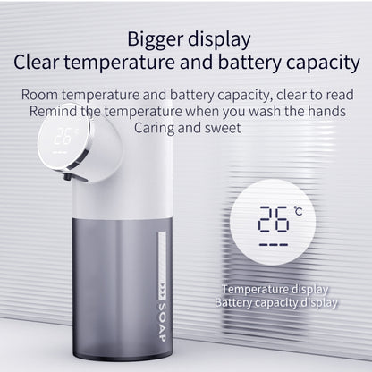 D101 Automatic Soap Dispenser with Charge Display, Water Tank Capacity: 320ml