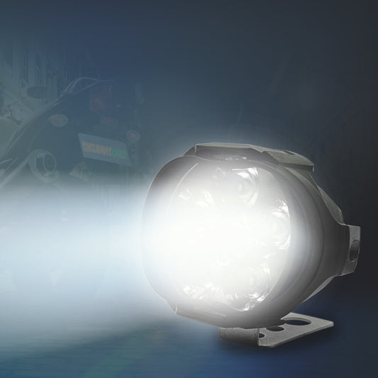 2 PCS L3C 8-85V / 16W / 5000K / 2000LM Motorcycle IP65 Waterproof External LED Spotlight, L3C