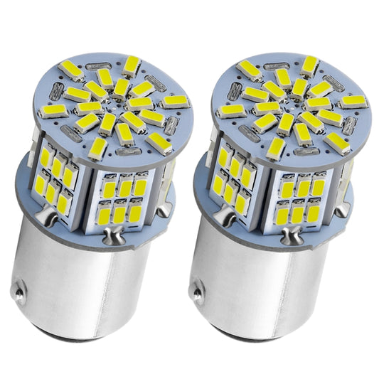 1 Pair E0052 9-14V 1156-54SMD-2835 6000K 1080LM White Light Car Decoding Turn Signal Reversing Light, E0052
