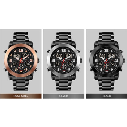 SKMEI 1642 Three-time Display Luminous Electronic Watch, Support Alarm Clock